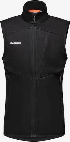 MAMMUT Sportbodywarmer in Zwart: voorkant