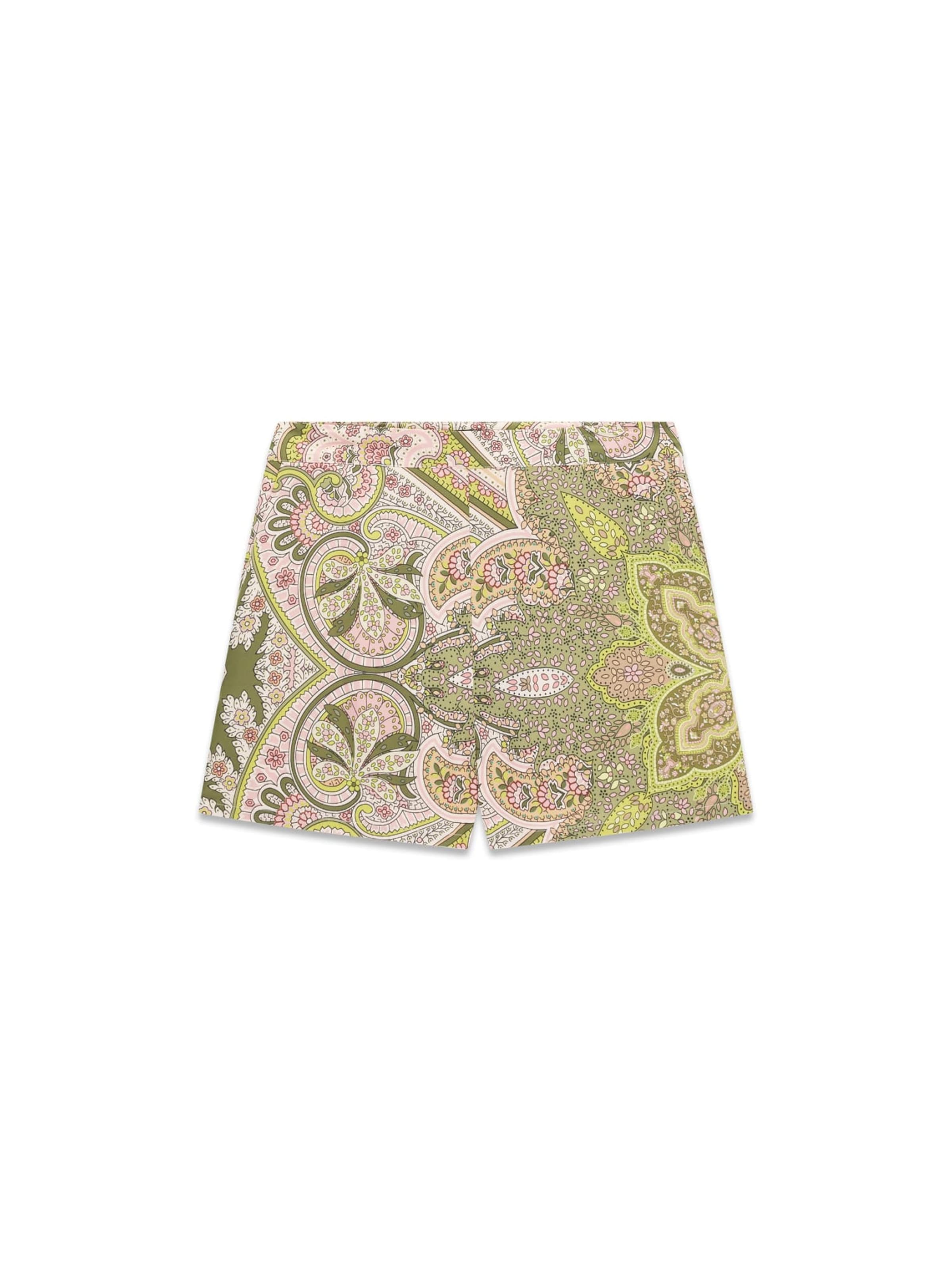 GUESS Regular Shorts in Grün: Vorderseite