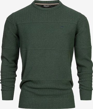 Pull-over 'Justice' INDICODE JEANS en vert : devant