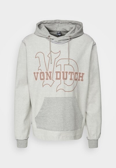 Von Dutch Originals Sweatshirt 'MICAN' in mottled grey, Item view