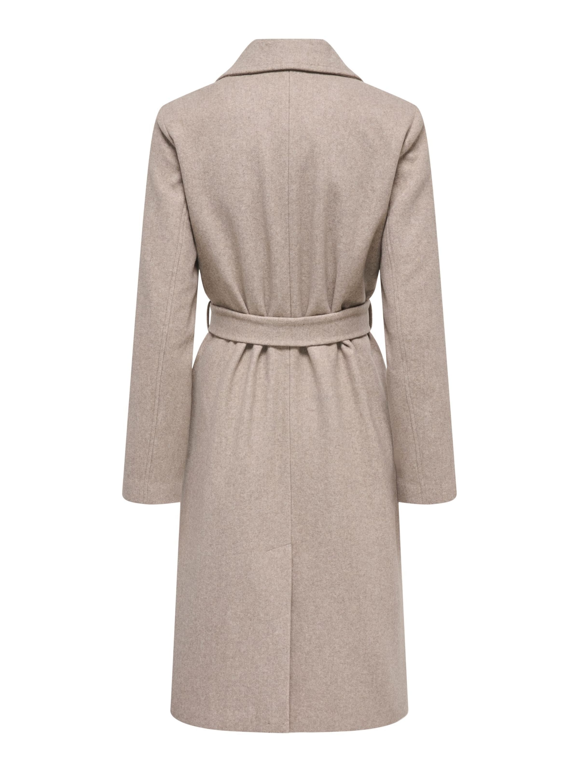 ONLY Between-Seasons Coat in Brown