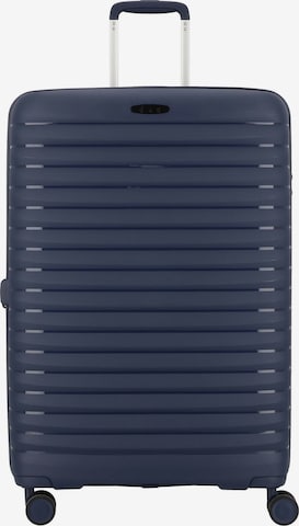 Trolley 'Travel Line 4500' di D&N in blu: frontale