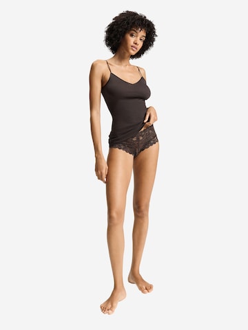 Hanro Top ' Cotton Seamless ' in Bruin