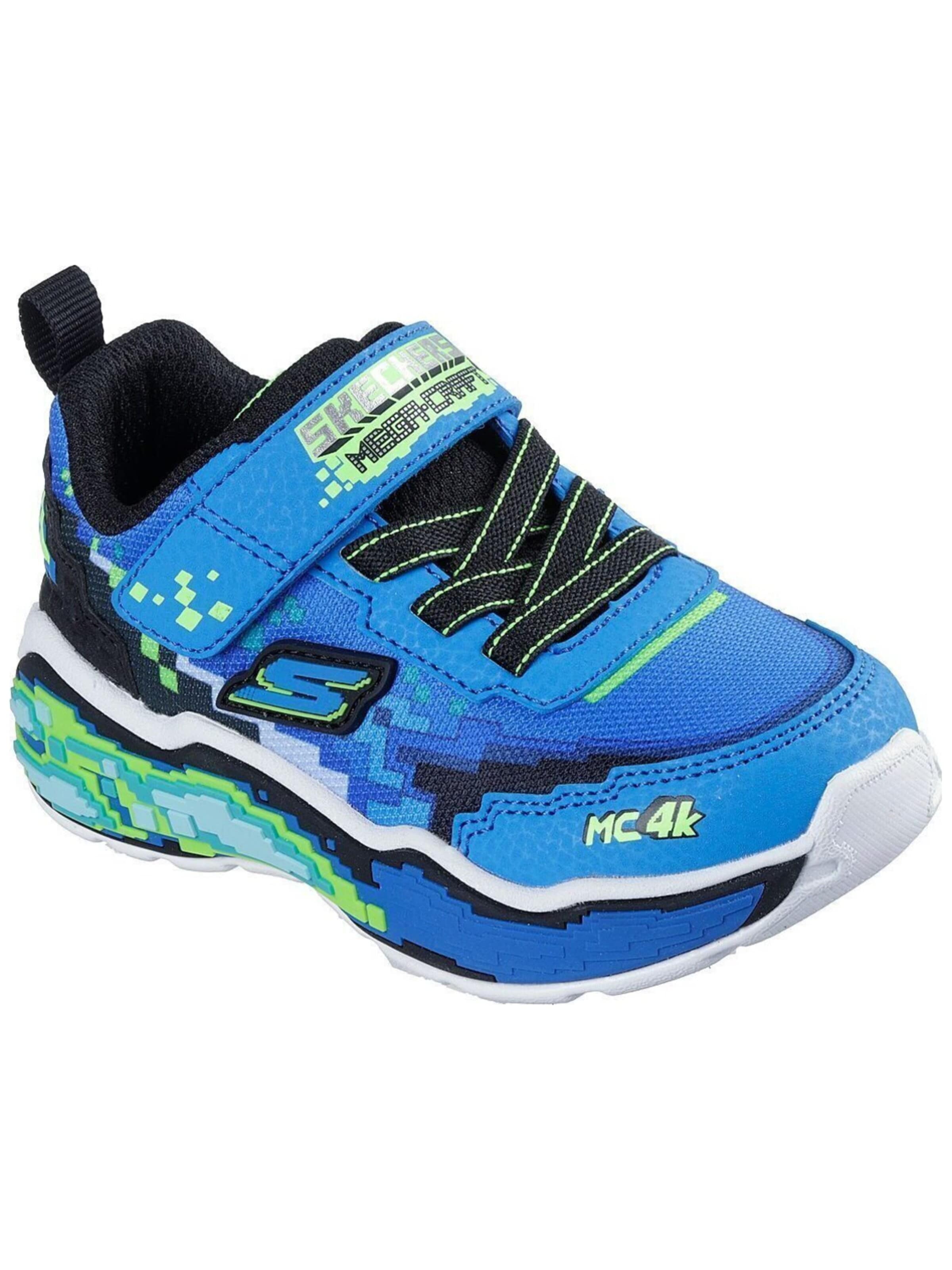 SKECHERS - Zapatillas deportivas 'MEGA SCENE' en azul: frente