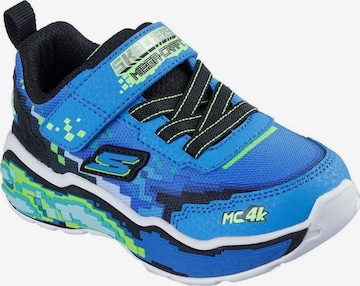 SKECHERS - Zapatillas deportivas 'MEGA SCENE' en azul: frente