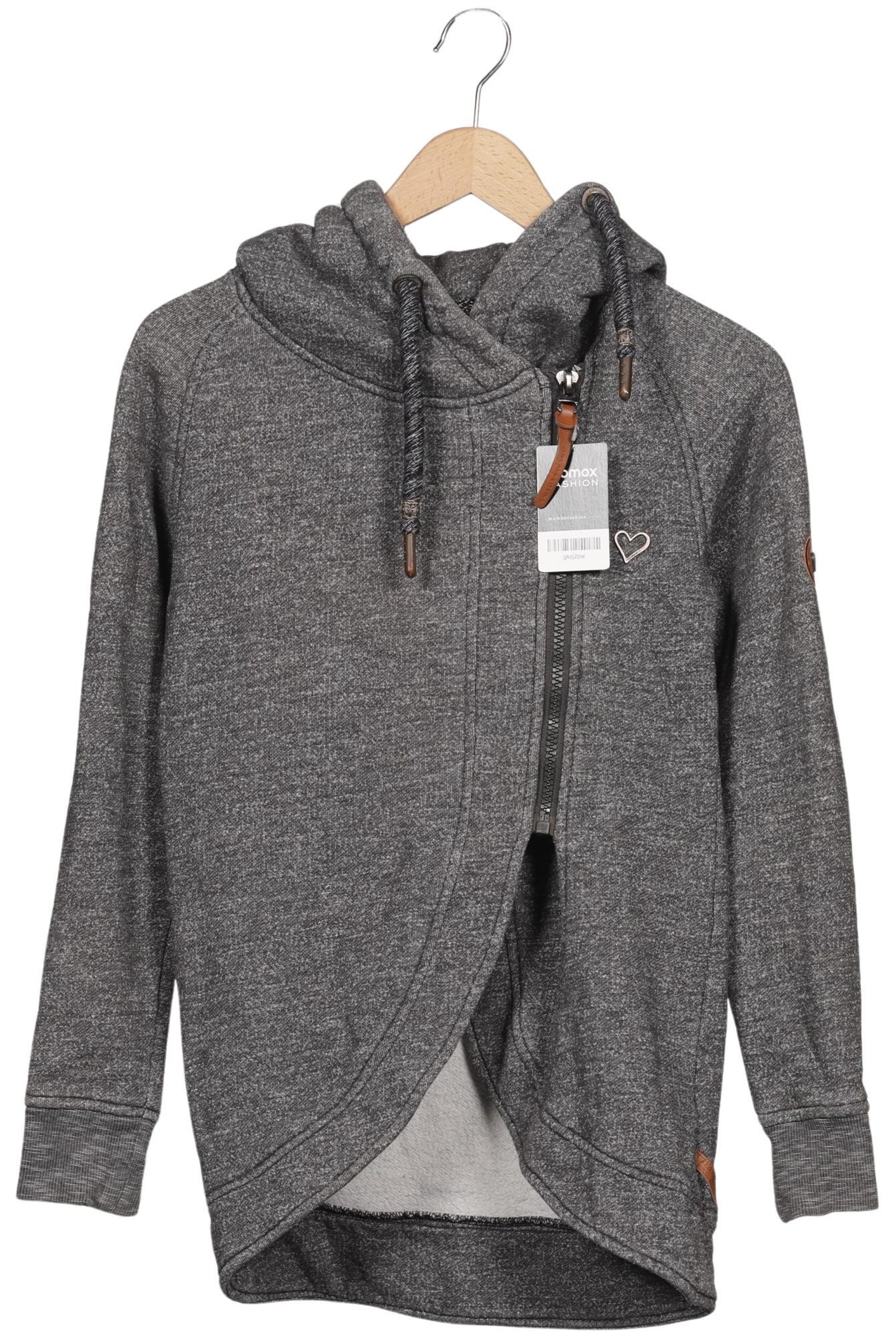 alife & kickin Sweatshirt & Zip-Up Hoodie in S in Grey: front