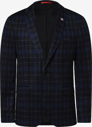 Finshley & Harding London Slim fit Colbert 'Mike' in Zwart: voorkant