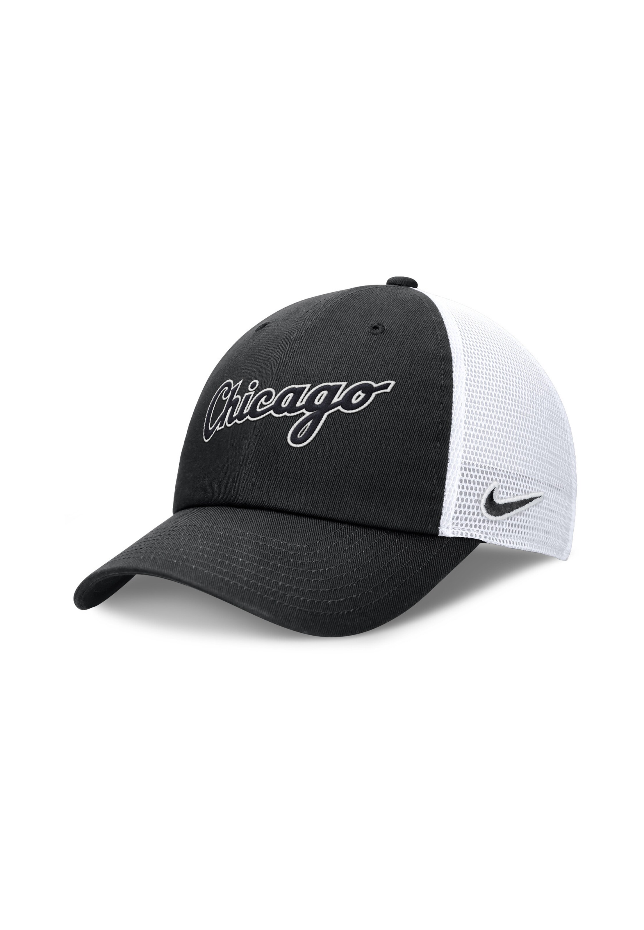 Cappello da baseball sportivo 'Club' di NIKE in nero: frontale