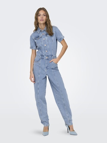 ONLY Jumpsuit in Blauw: voorkant