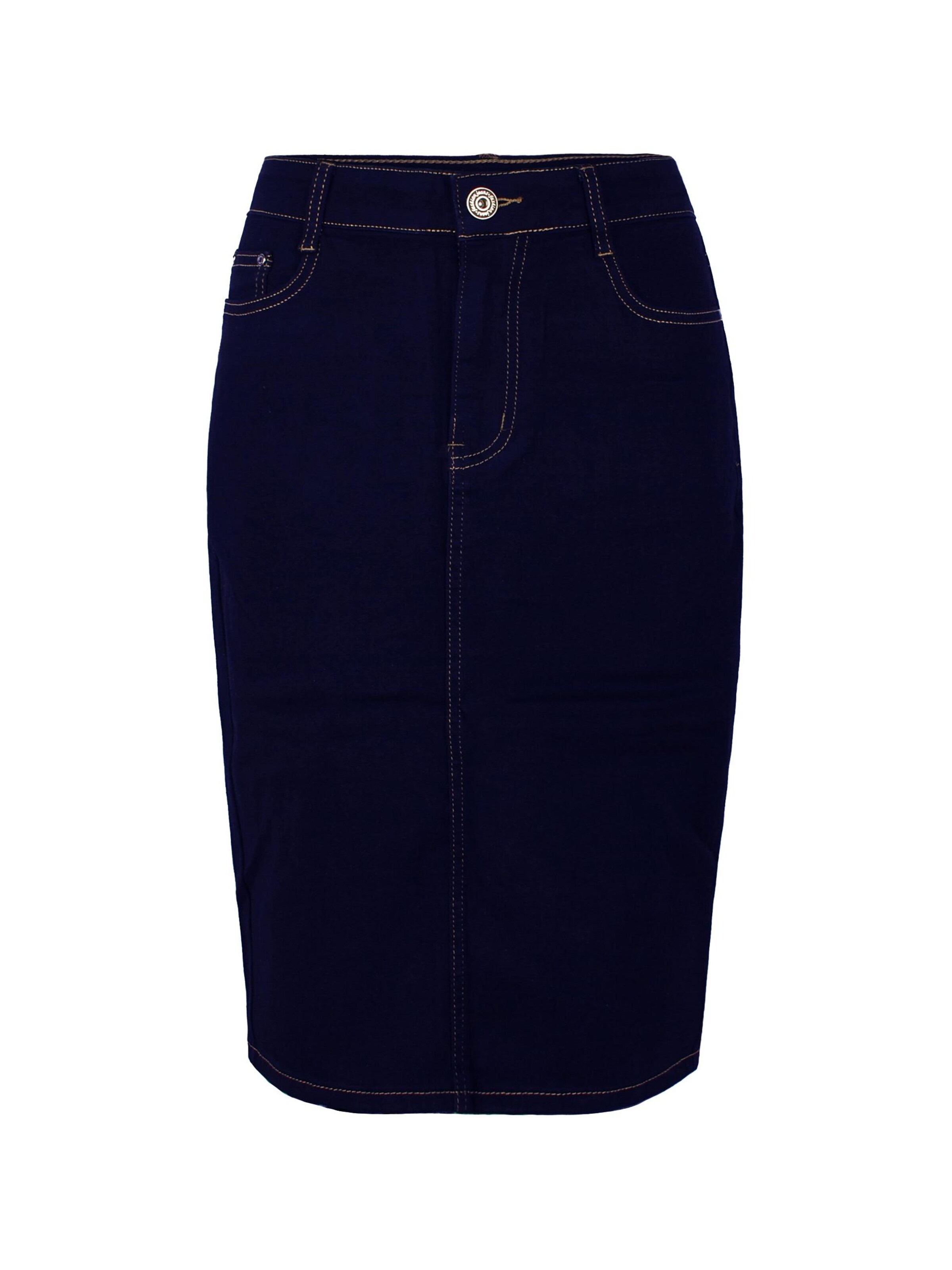 Fraternel Skirt in Blue: front