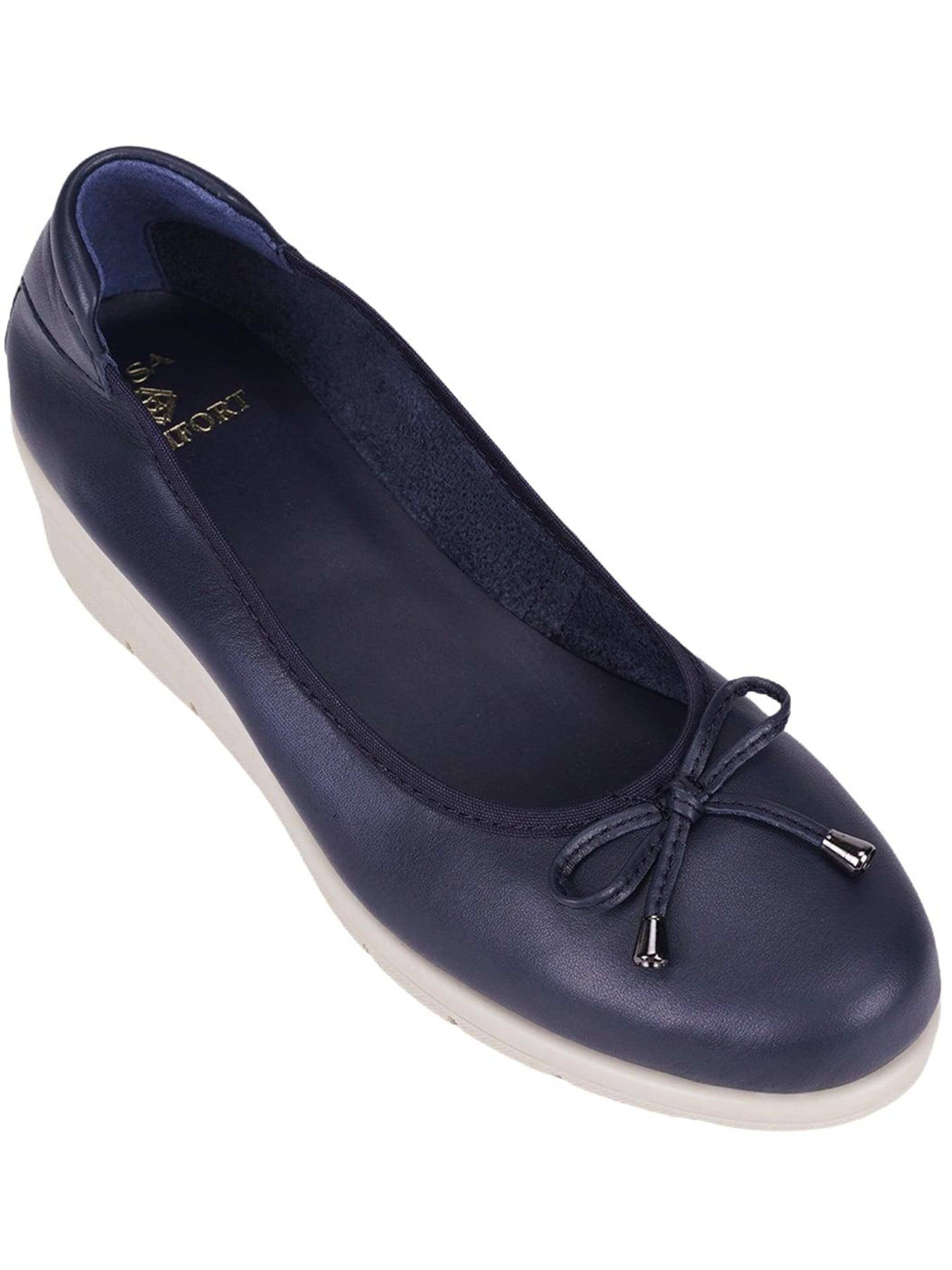 Desa - Bailarina 'Keil-Ballerinas' en azul: frente