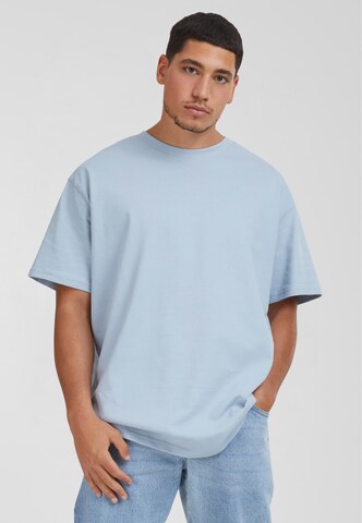 T-Shirt Urban Classics en bleu : devant