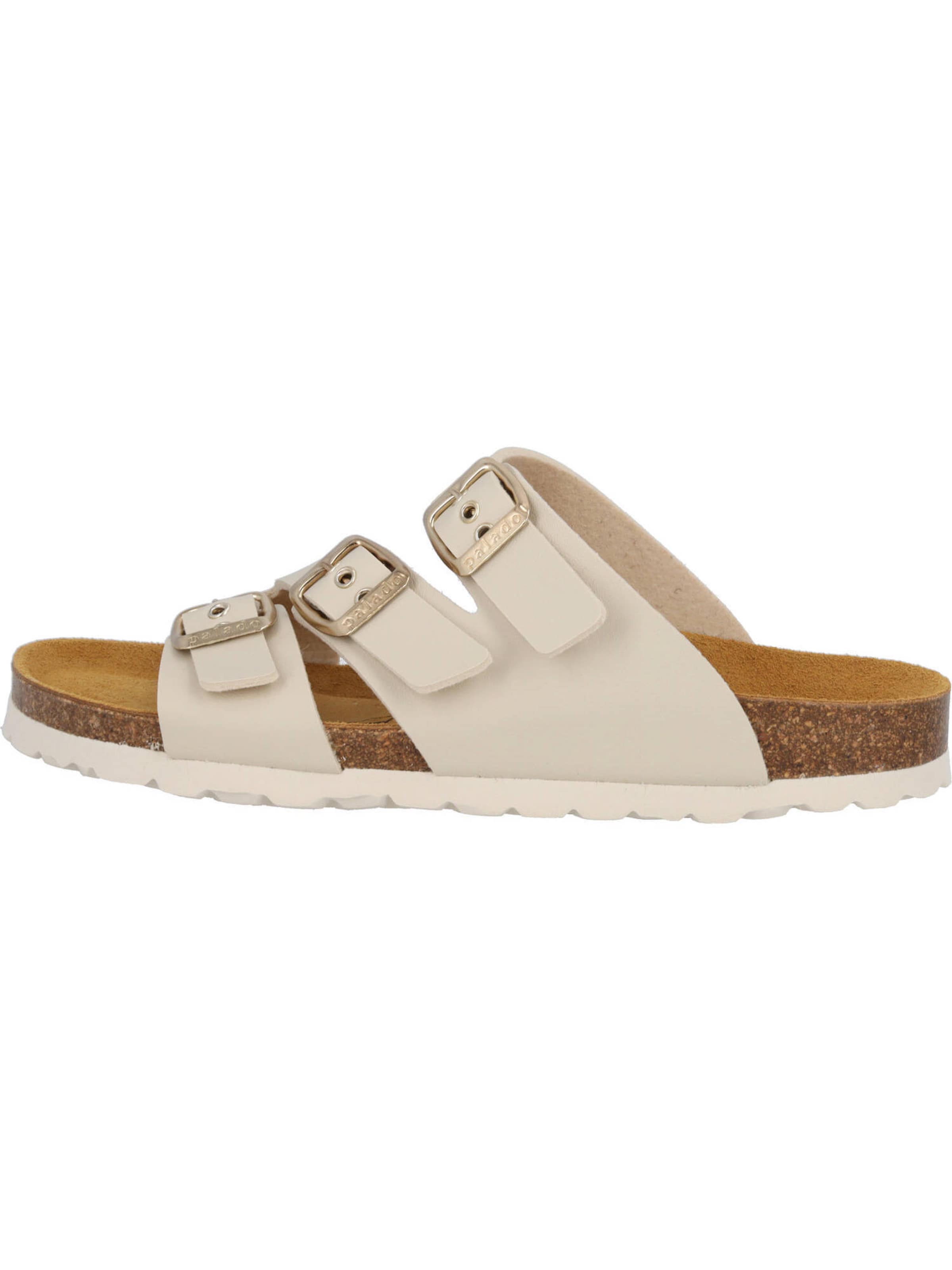 Palado Pantolette 'Jalexi' in Beige: Vorderseite