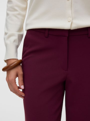 Wide Leg Pantalon 'VMZamira' VERO MODA en rouge