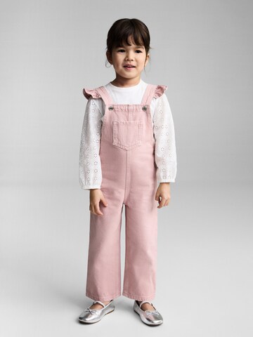 MANGO KIDS regular Overall 'DUNGAREES EMILLER' i pink: forside