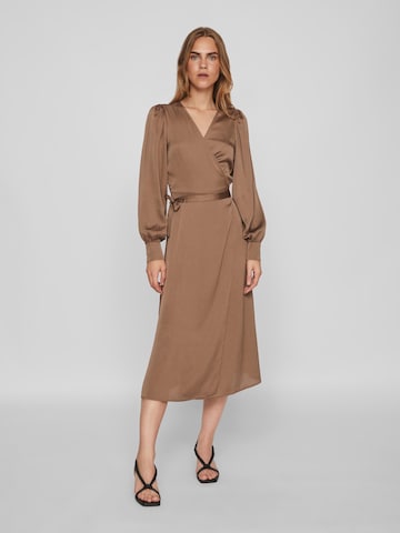 VILA Dress 'Omi' in Brown: front