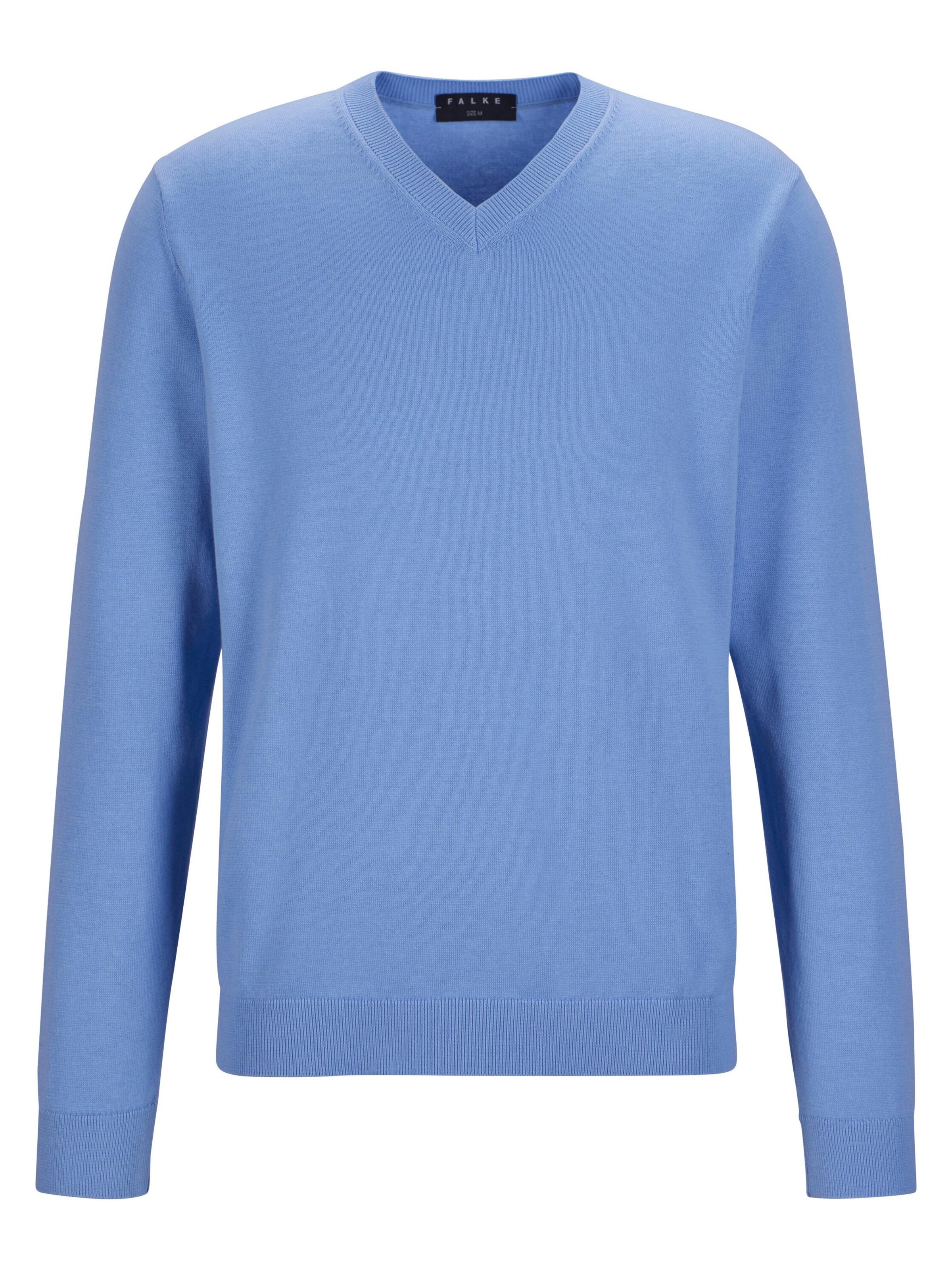 FALKE Pullover 'Pure Cotton'‌‌‌ in Blau