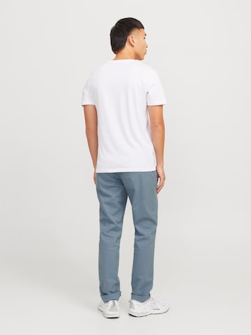 JACK & JONES Slim fit Chino Pants 'JPSTMarco JJFury' in Blue