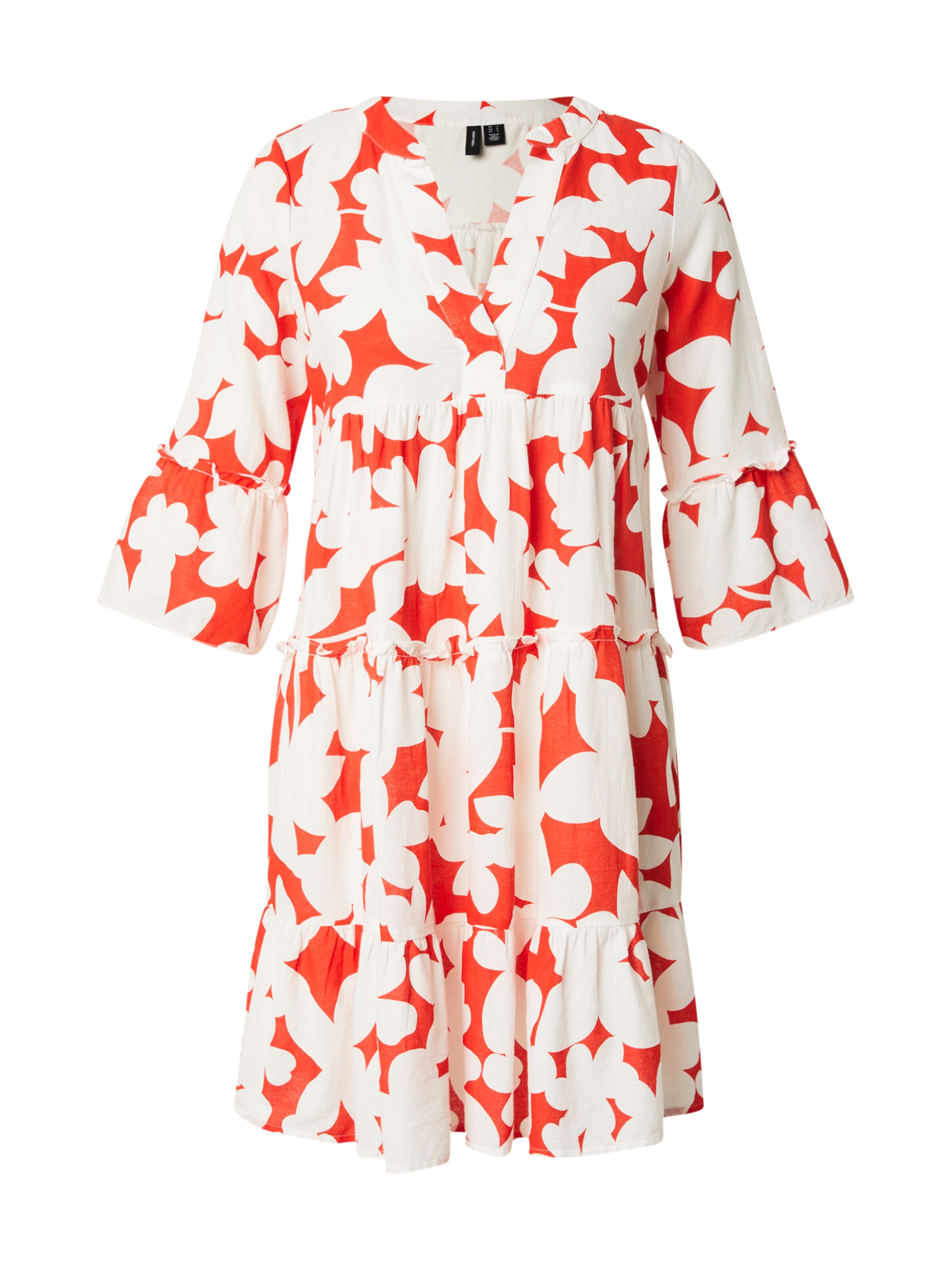 VERO MODA Shirt Dress in Red: front