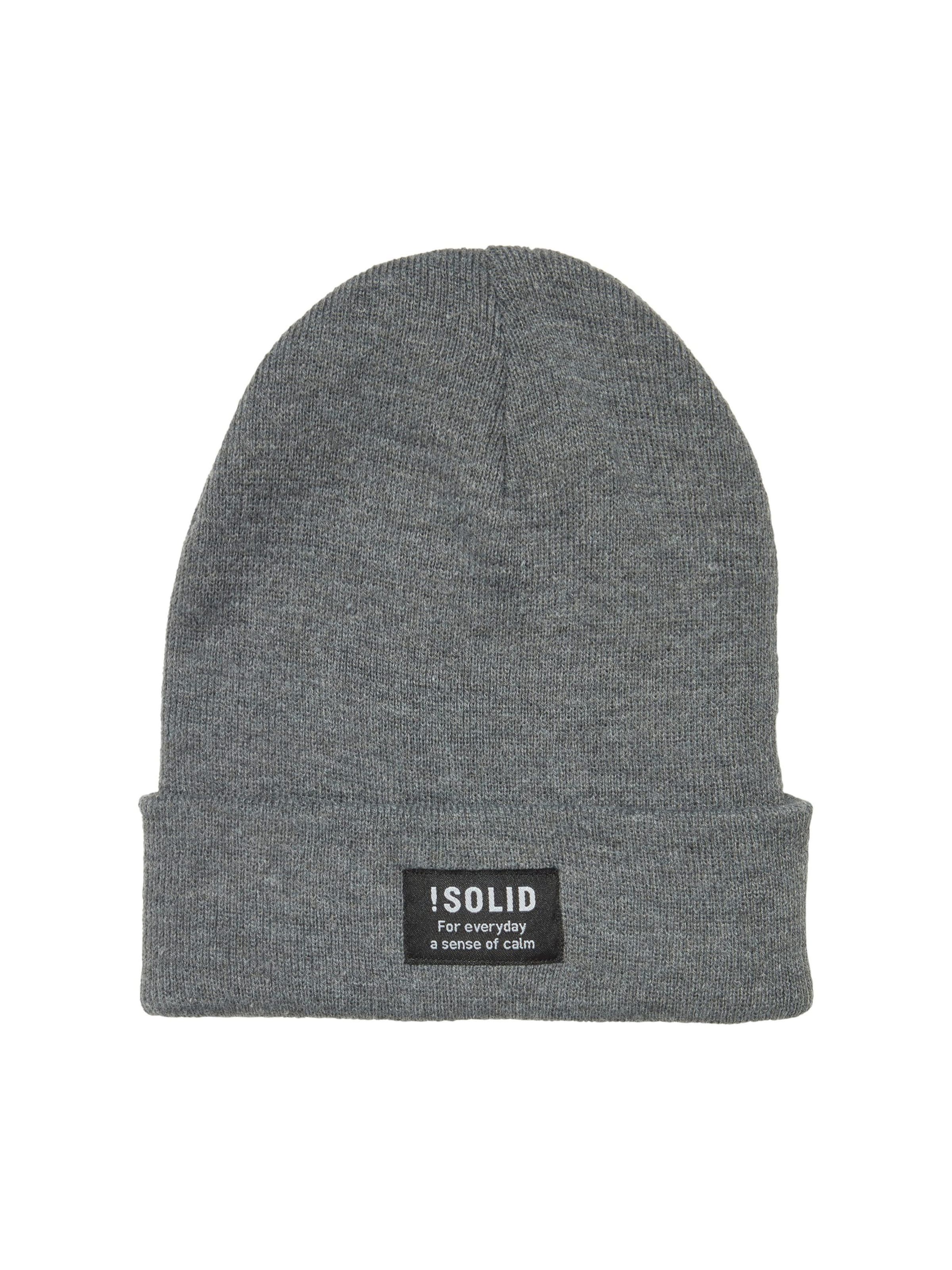 !Solid - Gorros 'Irwin' em cinzento: frente