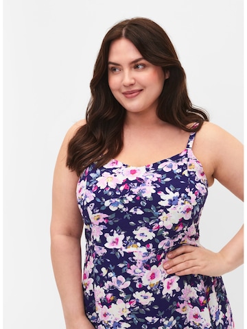 Robe 'VMACY' Zizzi en bleu