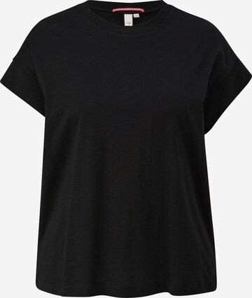 QS Shirt in Black: front