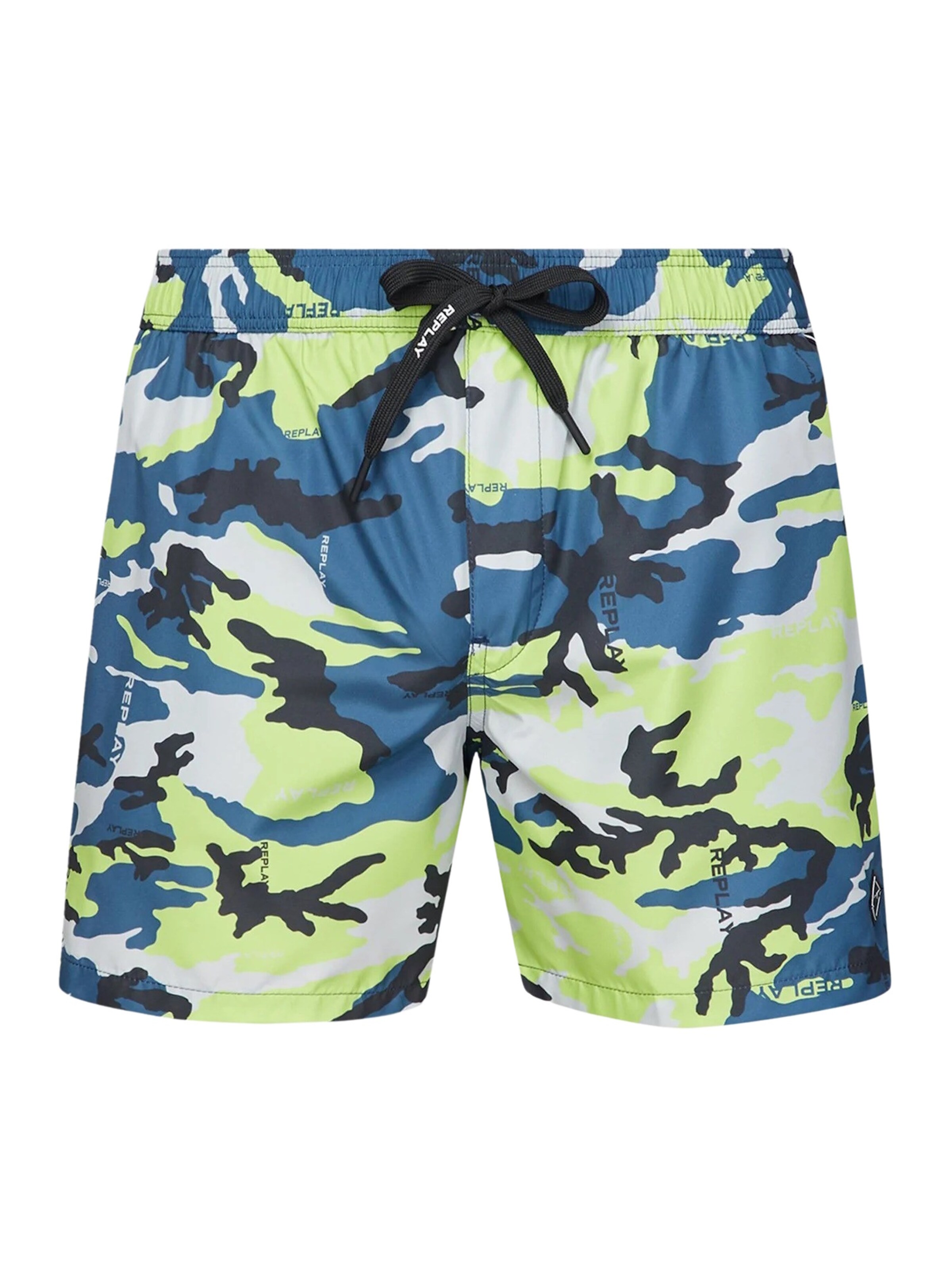 Pantaloncini da bagno di REPLAY in verde: frontale