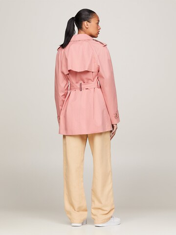 TOMMY HILFIGER Between-Seasons Coat in Pink