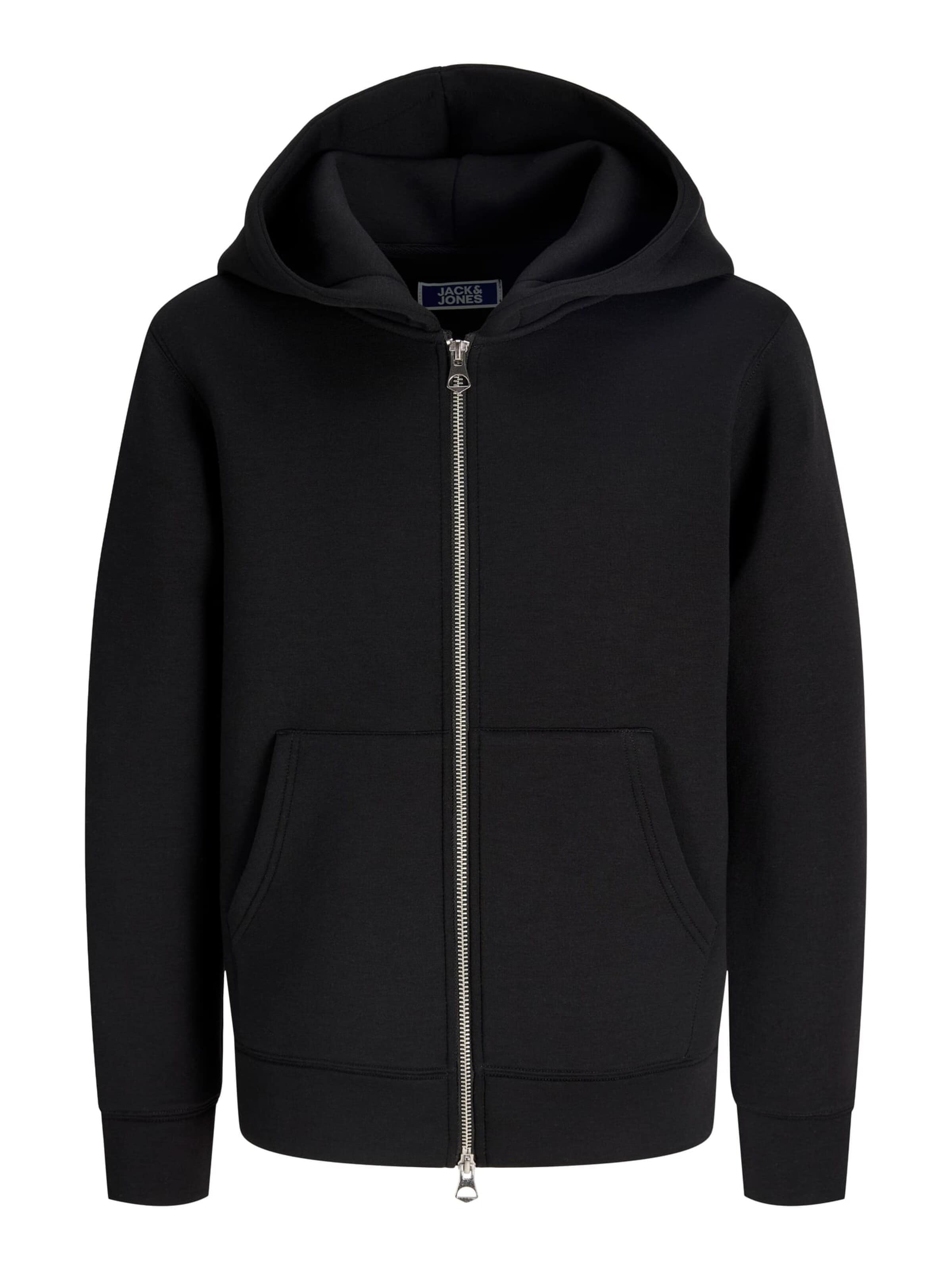 juoda Jack & Jones Junior Džemperis 'JCOLegacy': priekis