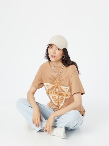 Cotton On Oversize t-shirt i beige