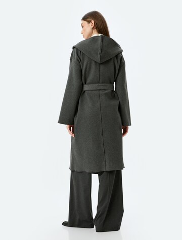 Koton Between-Seasons Coat in Grey