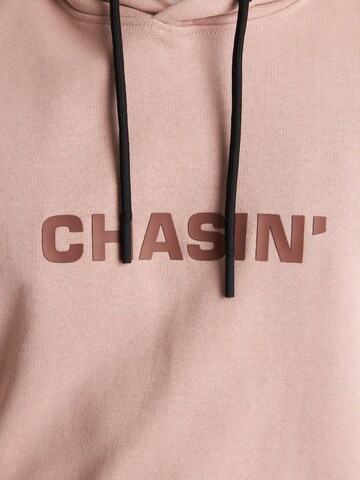 CHASIN' Sweatshirt 'Duell' in Pink