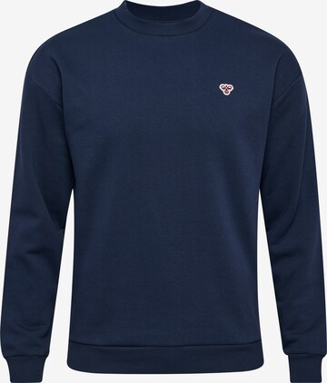 Hummel Sweatshirt in Blauw: voorkant