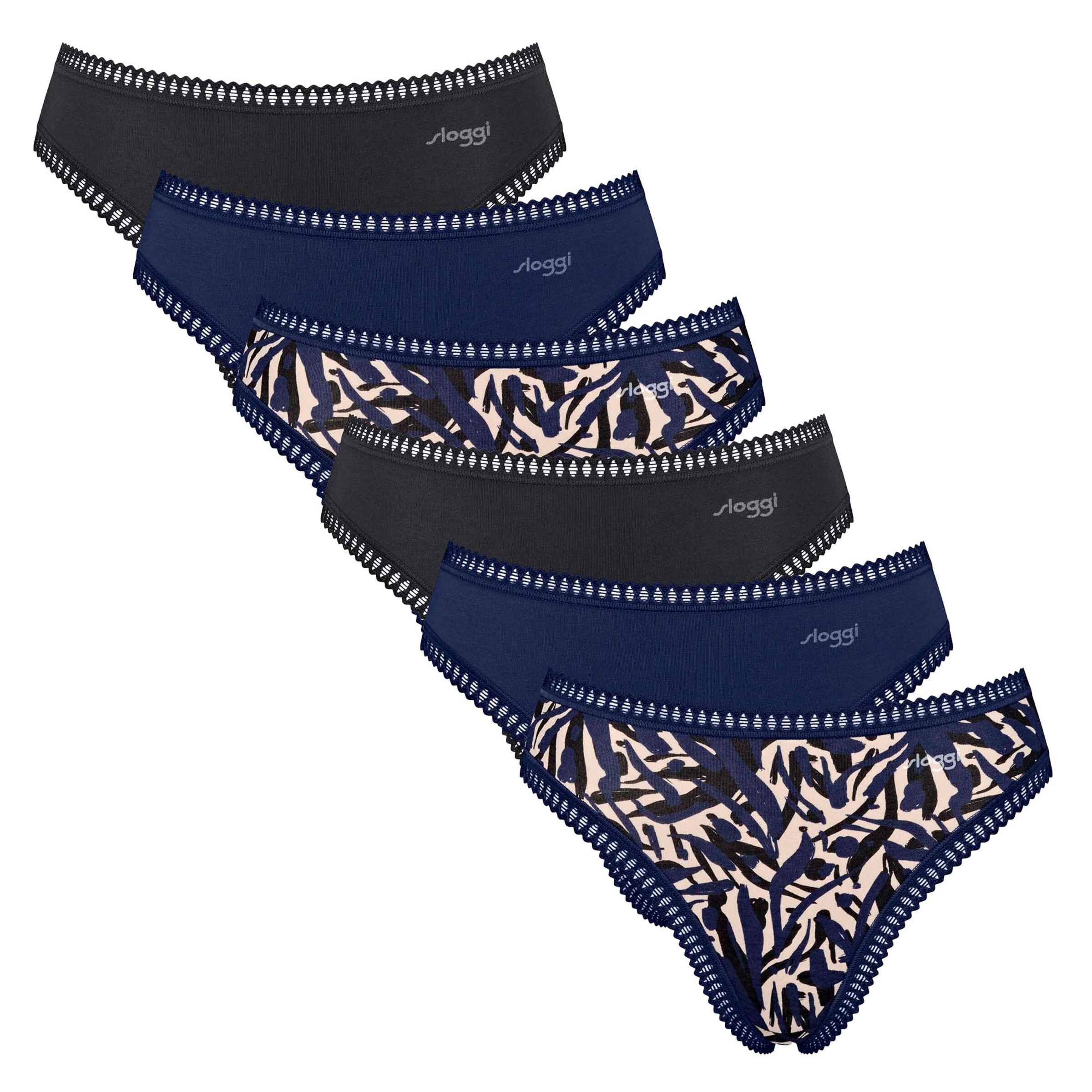 SLOGGI Slip in Blue: front