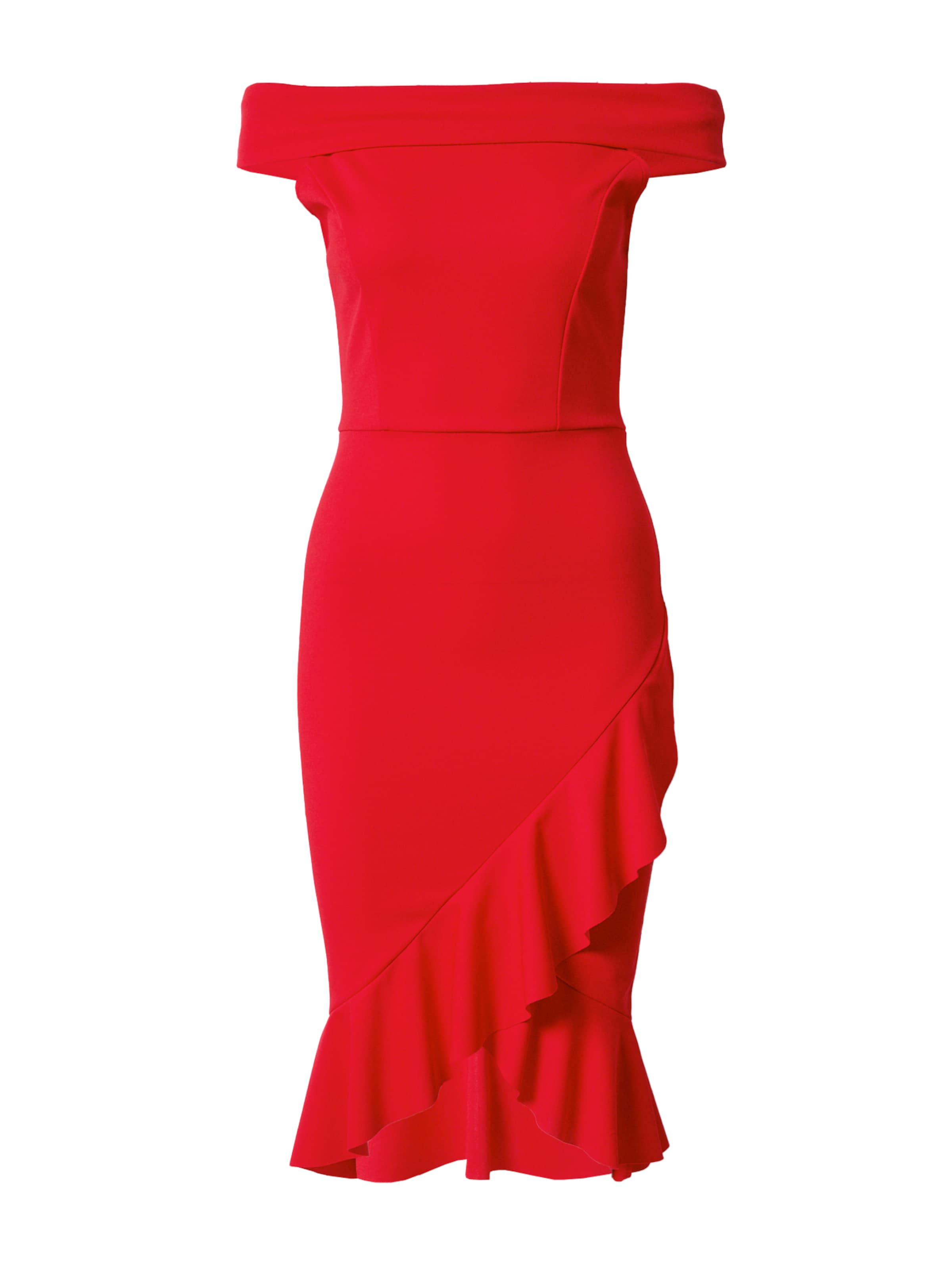 WAL G. Kleid in Rot: Vorderseite