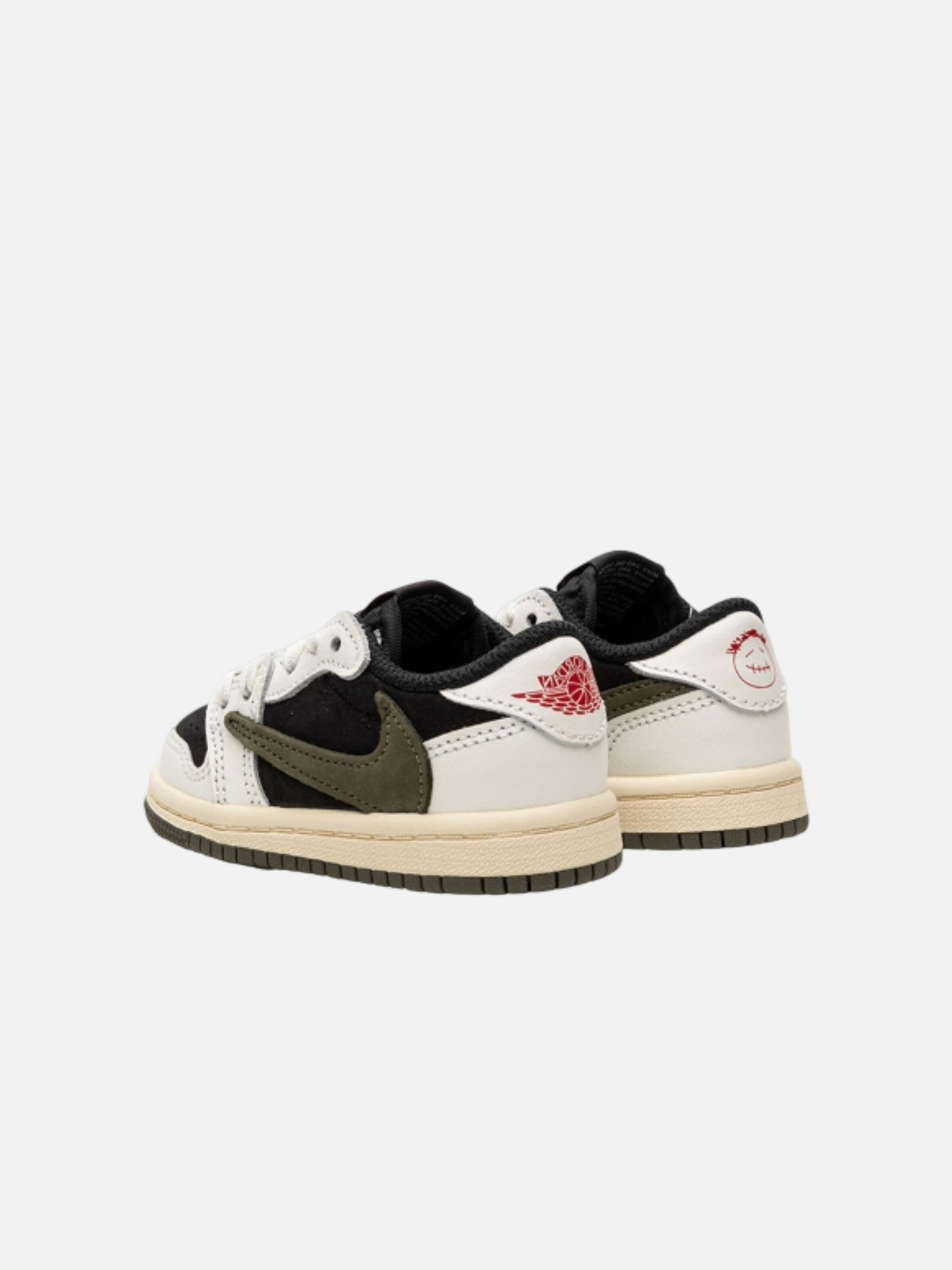 Baskets 'Air Jordan 1 Retro Low OG SP Travis Scott Olive Enfants et Bébés' Jordan en vert