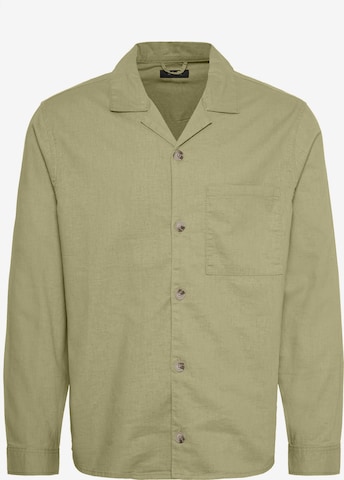 Coupe regular Chemise 'Barto' Matinique en vert : devant