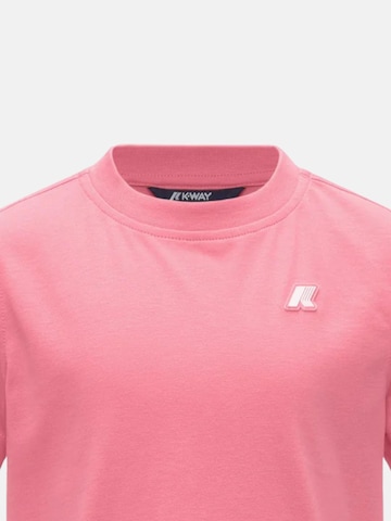 Maglietta 'K-WAY KIDS P.MELIS JERSEY T-SHIRT' di K-Way in rosa