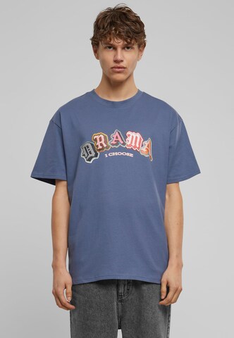 MT Upscale Shirt 'Drama I choose' in Blue: front