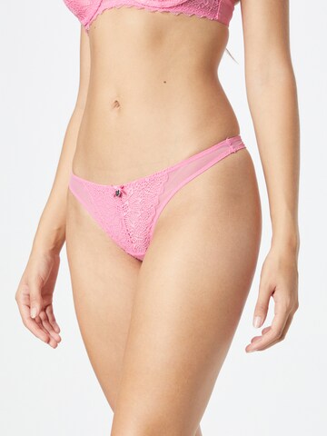 Boux Avenue String 'PIPER' in Pink: front