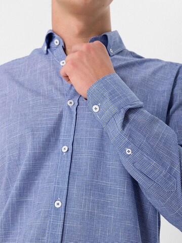 Moxx Paris Regular fit Button Up Shirt in Blue