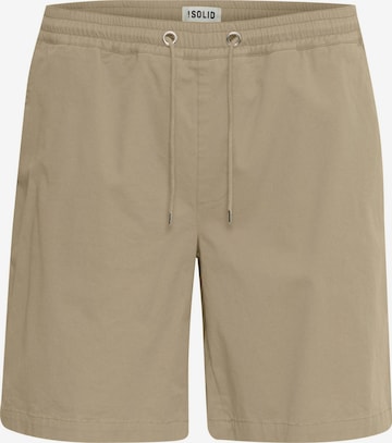 !Solid Chino trousers ' JOE ' in Beige: front