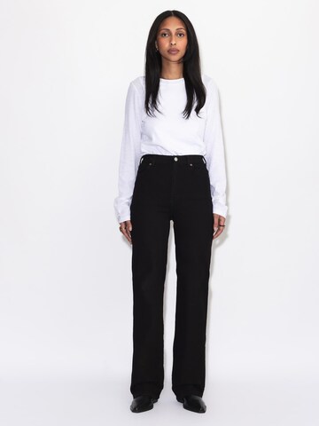 Dr. Denim Slim fit Jeans 'Moxy High Straight' in Black