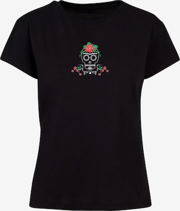 Merchcode Shirt in Zwart: voorkant