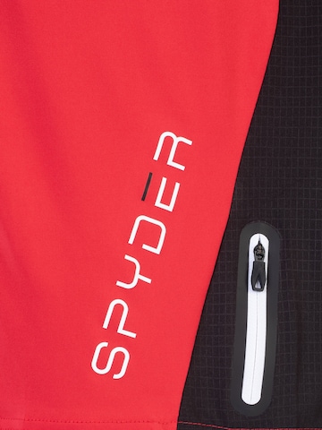 Spyder Functioneel shirt in Rood