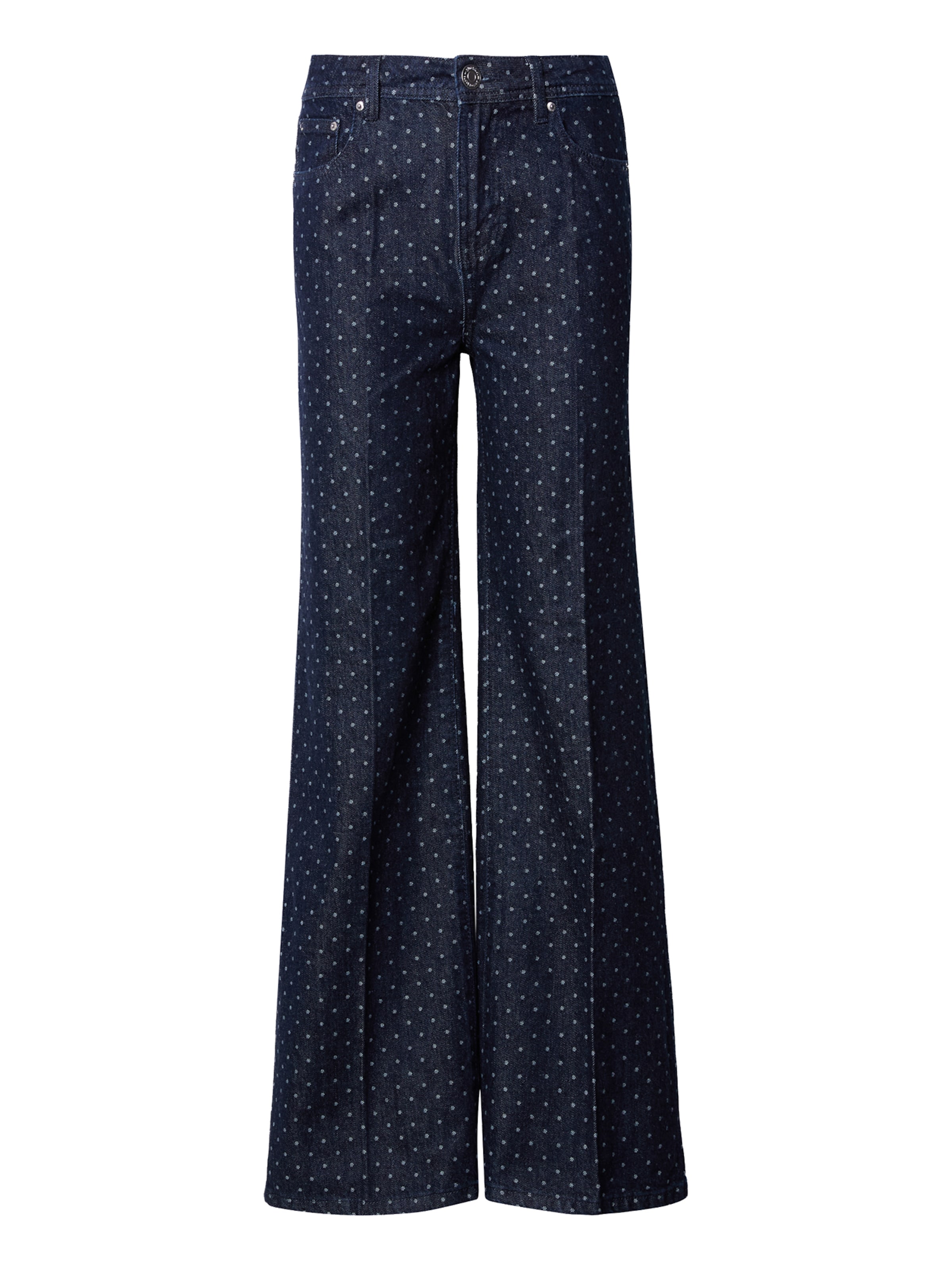 Gina TricotFlared/zvonoliki kroj Traperice - plava boja: prednji dio