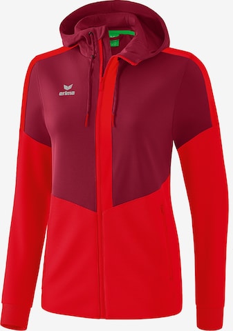 ERIMA Athletic Jacket in Red: front