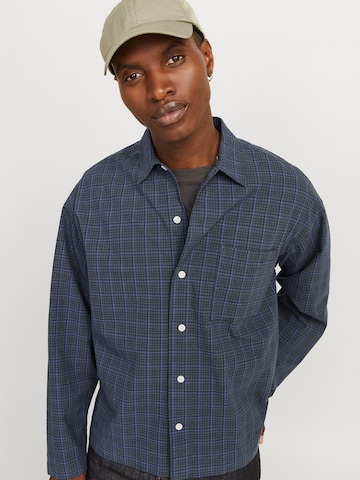JACK & JONES Comfort Fit Paita 'JORROXBURY' värissä harmaa
