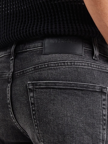 Only & Sons Slimfit Jeans 'Ply Life' in Schwarz