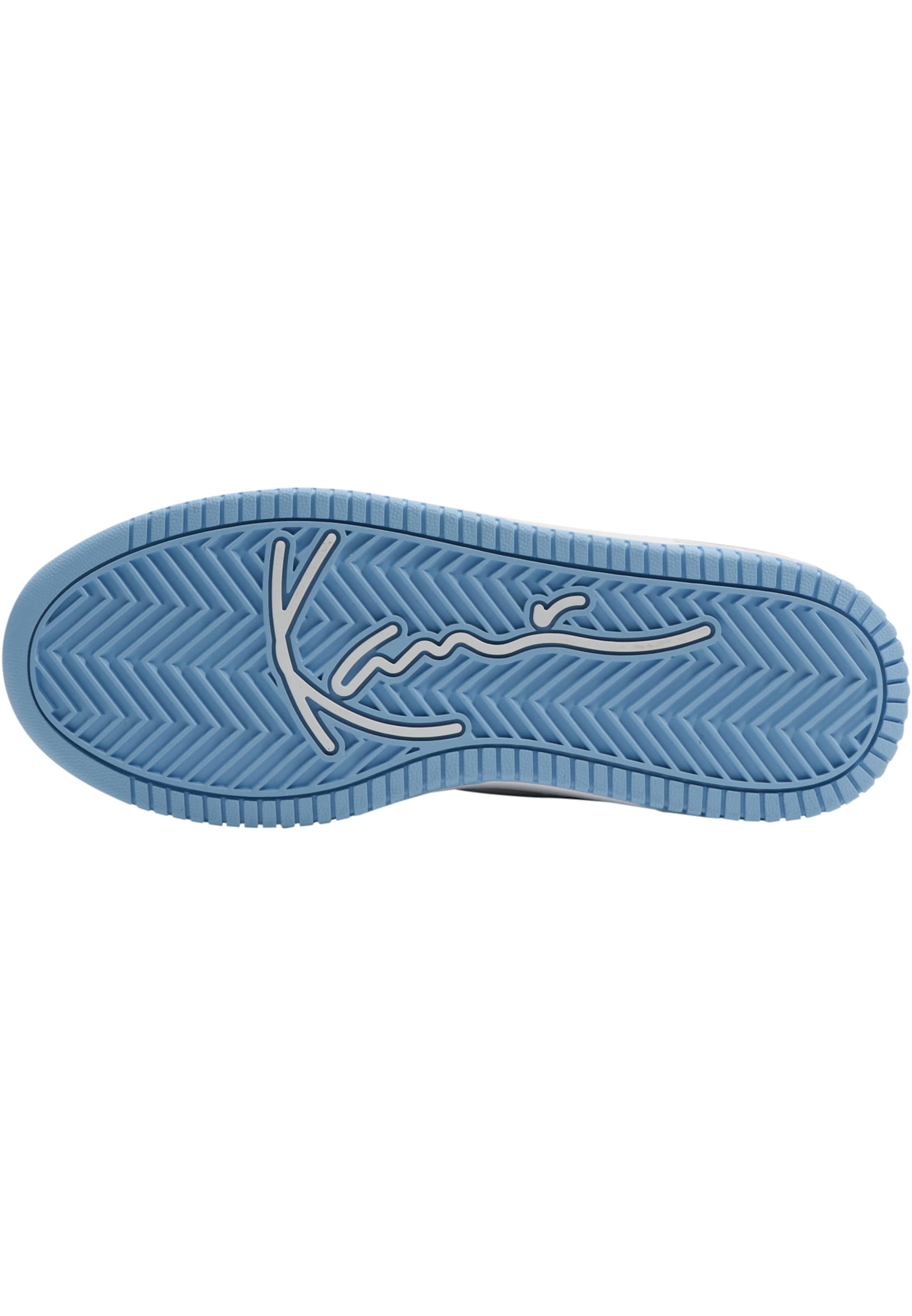 Karl Kani Platform trainers in White